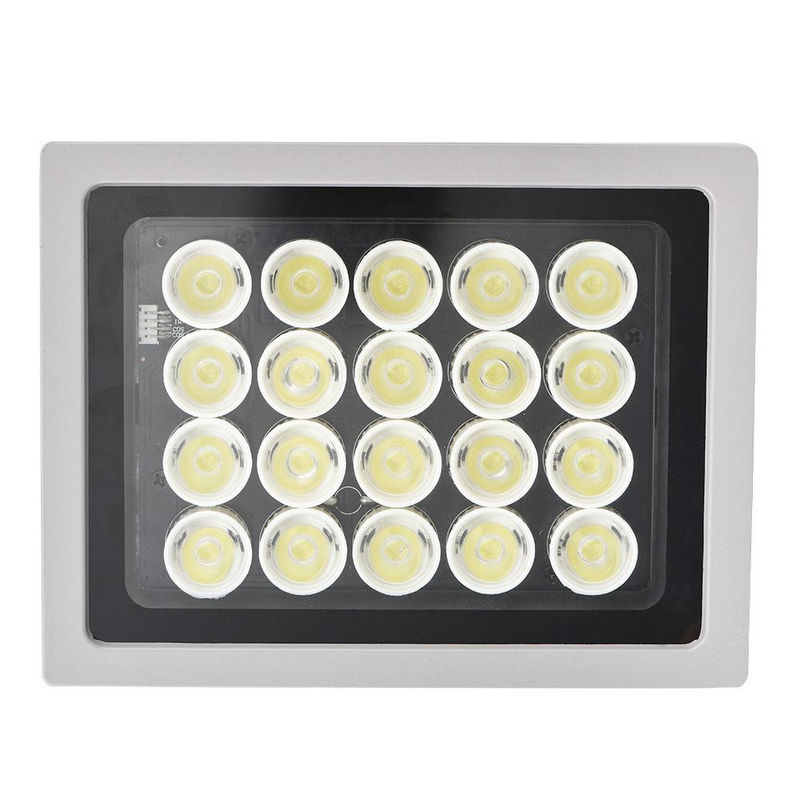 TOMTOP JMS Professionelles LED Überwachungskamera-Flutlicht in Schwarz mit 20 LEDs, Weitwinkel und IP66 Wasserschutz für den Außenbereich - Bild 6