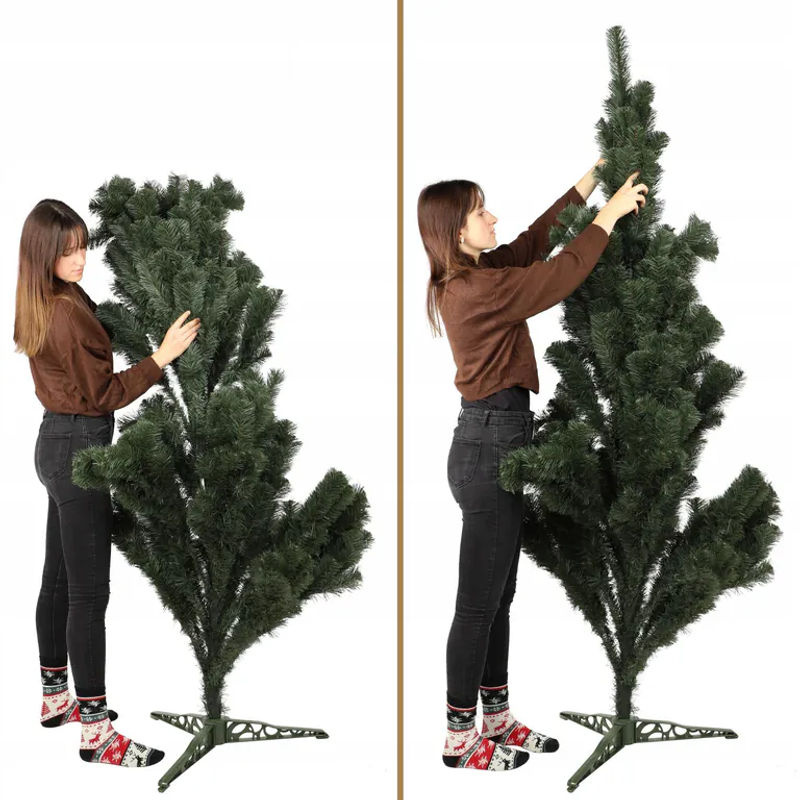 KADAX Künstlicher Weihnachtsbaum Tanne in Grün, Höhe: 180 cm - Bild 10