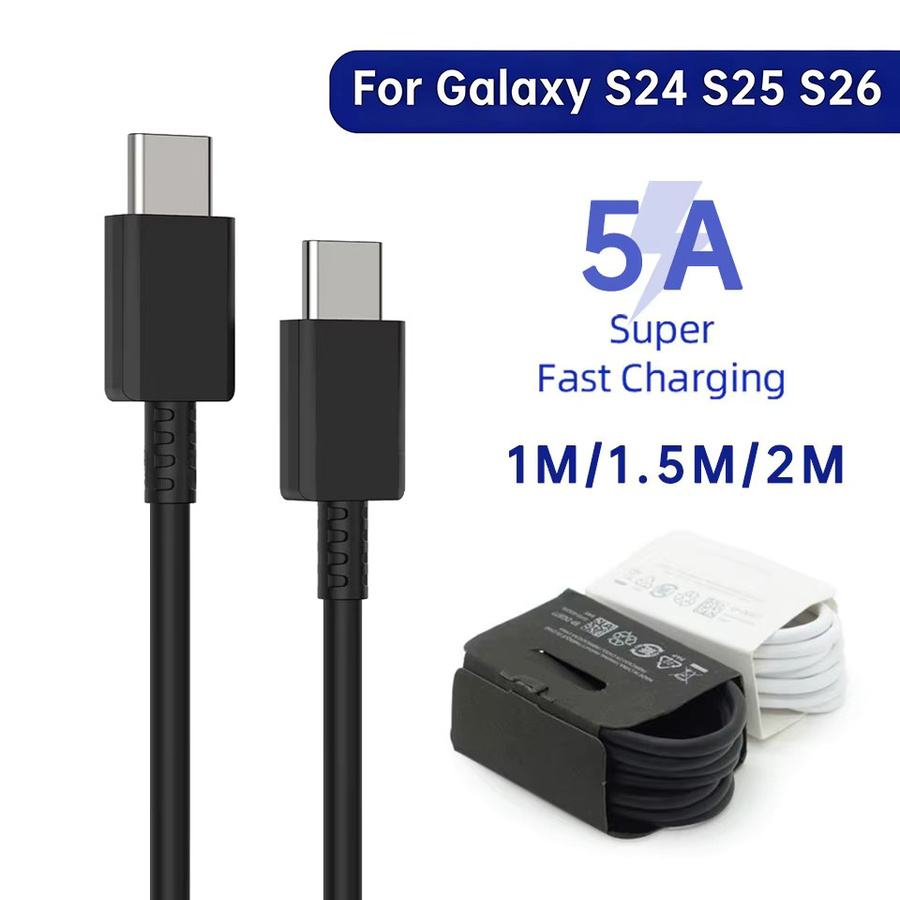 NNBIILI USB Typ-C zu USB-C Ladekabel 45W Superschnellladekabel für Samsung S24 S25 S26 Ultra und weitere USB-C Geräte - Bild 2