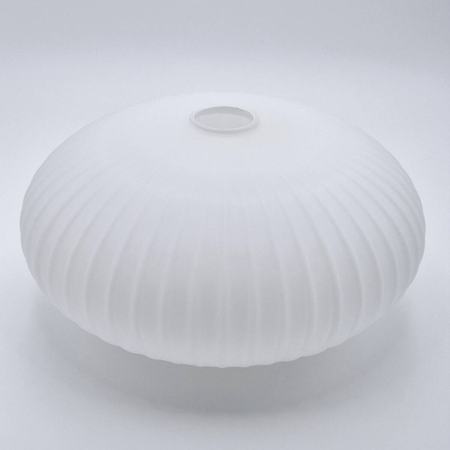Lamkur Hängeleuchte Harmony in Weiß und Eiche mit Glas, B/H/T: 30 x 102 x 30 cm - Bild 2