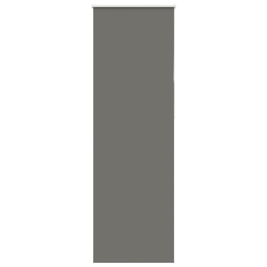 vidaXL Verdunkelungsrollo Grau aus Polyester, Breite: 85 cm, Höhe: 230 cm - Bild 2