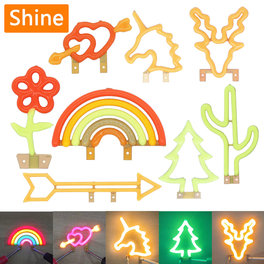 DT&ZM LED Filament COB Edison Mini Glühbirne Regenbogen für DIY Dekoration - Bild 1