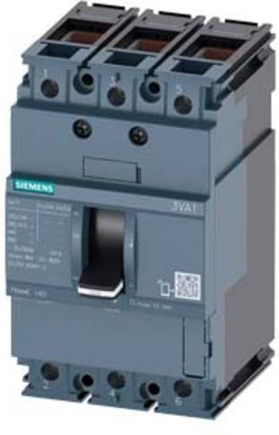 Siemens 3VA1110-6ED36-0AA0 Leistungsschalter in Grau mit einem Einstellbereich von 100 - 100A und einer maximalen Schaltspannung von 690 V/AC - Bild 1