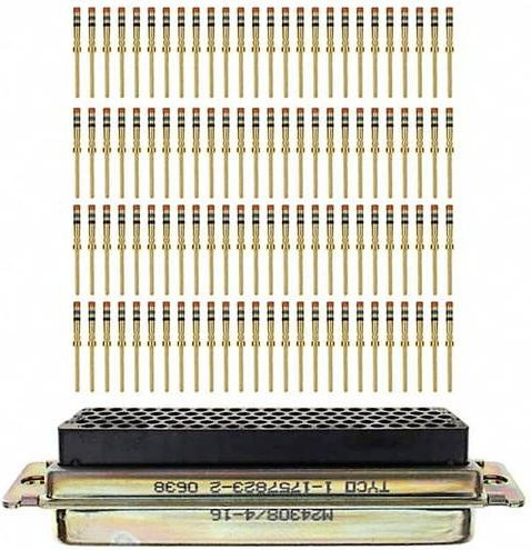 TE Connectivity D-SUB Steckverbinder M24308/4-16 in Silber - Bild 1