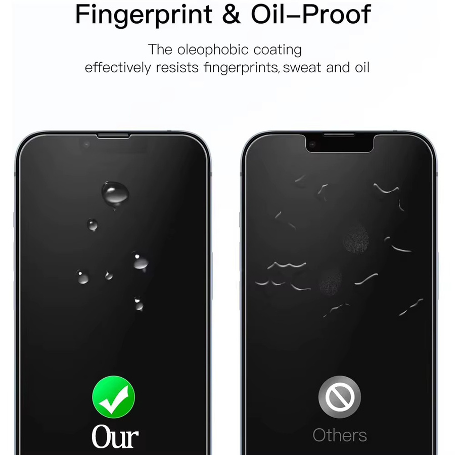 Gehärtete Glas Displayschutzfolie für Apple iPhone (verschiedene Modelle), transparent, 1-4 Stück - Bild 5