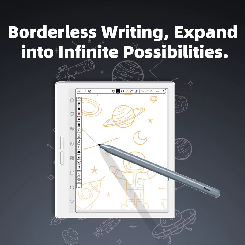 Bigme B751C S E-Book-Reader mit 7 Zoll E-Ink Display, Android 14, 4 GB RAM, 64 GB Speicher, 36-stufige Frontbeleuchtung, Farbe: Weiß - Bild 3