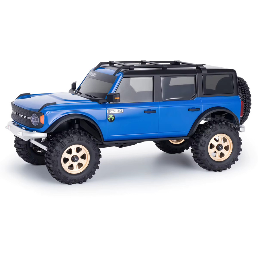 AXIAL Upgrade-Set Messing-Felgen & Gummireifen, 1:30, Metall, Gummi - Bild 3