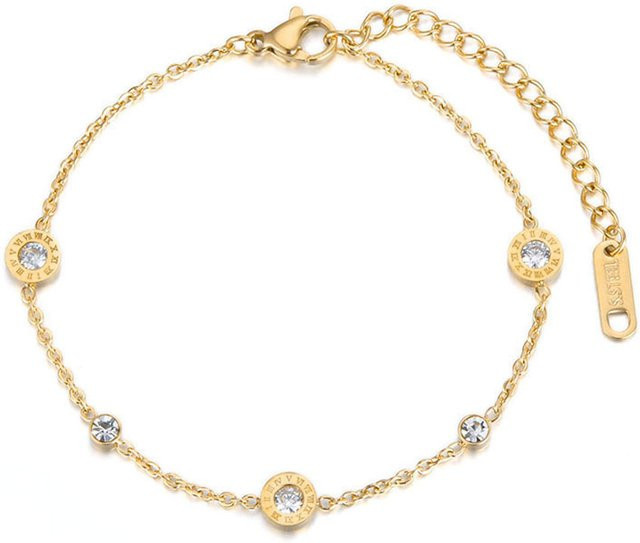 JeeMango Armband, Titan, Zirkonia, Damen - Bild 1