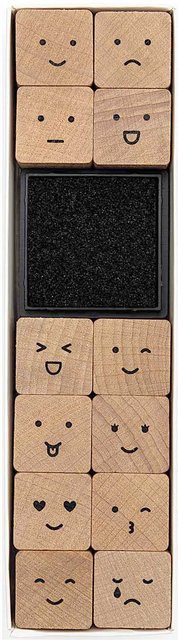 Rico Design Paper Poetry Stempelset Smile - Bild 1