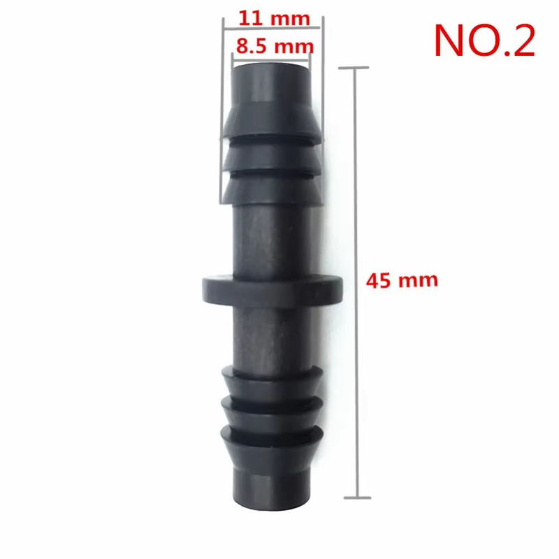 20 Stück Adhere To Fly Schlauch-Doppelsteckverbinder gerade für Hausgarten und Gewächshaus, Schnellkupplung für 3/5mm, 4/7mm und 8/11mm Rohre - Bild 3