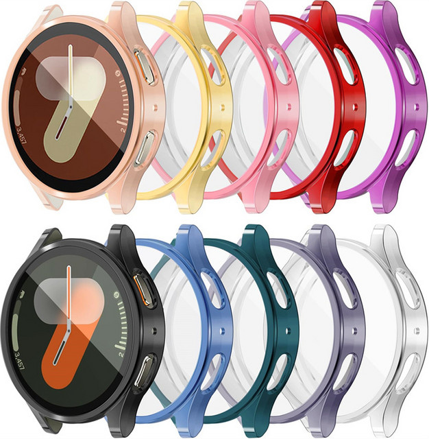 NEY Schutzhülle für Samsung Galaxy Watch, Silikon, transparent, Unisex - Bild 1