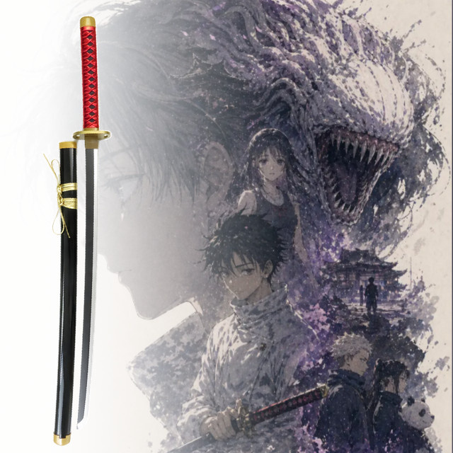 Bandai Jujutsu Kaisen Katana, Cosplay-Requisite, 104 cm - Bild 1