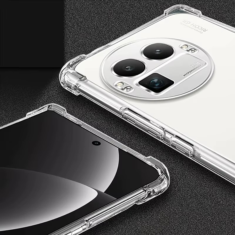 EUCAGR Airbag Schutzhülle aus transparentem TPU Silikon für Oppo Realme GT8 Pro - Bild 3