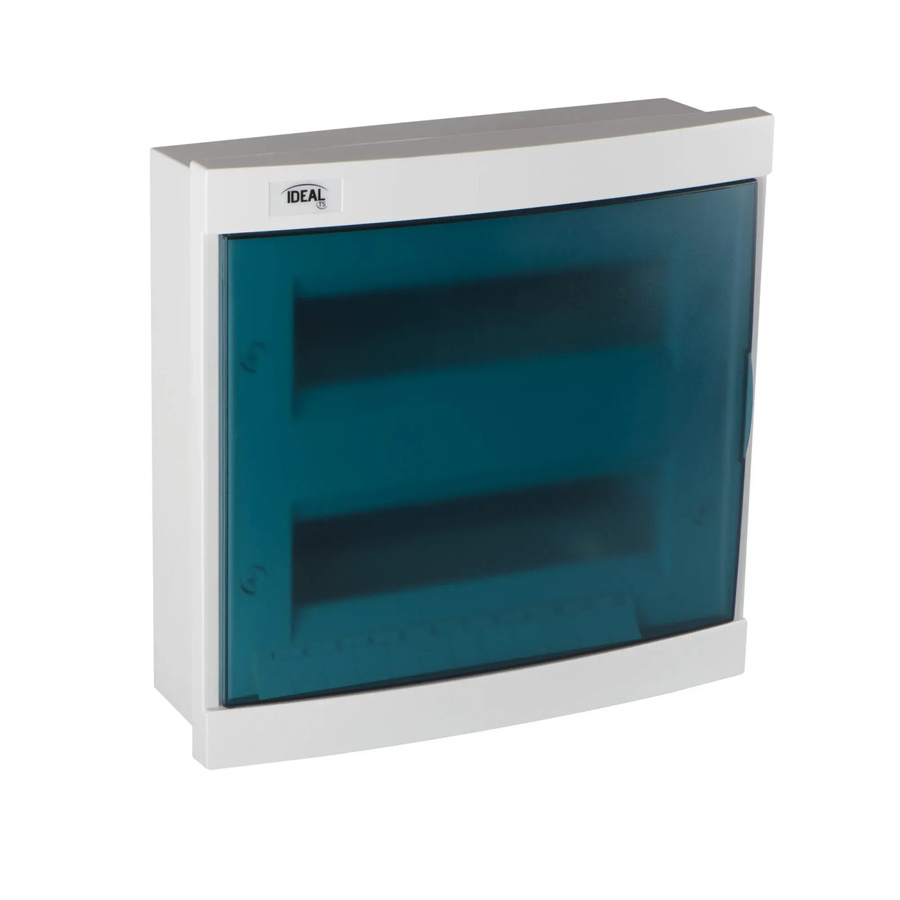 Kanlux Verteilerkasten Unterputz KDB-F24T aus ABS mit 24 Modulen in Weiß und Blau - Bild 2