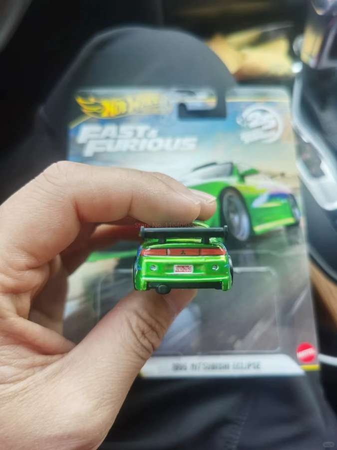 Hot Wheels Fast & Furious 1995 Mitsubishi Eclipse, Druckgussautomodell, 1:64 - Bild 5
