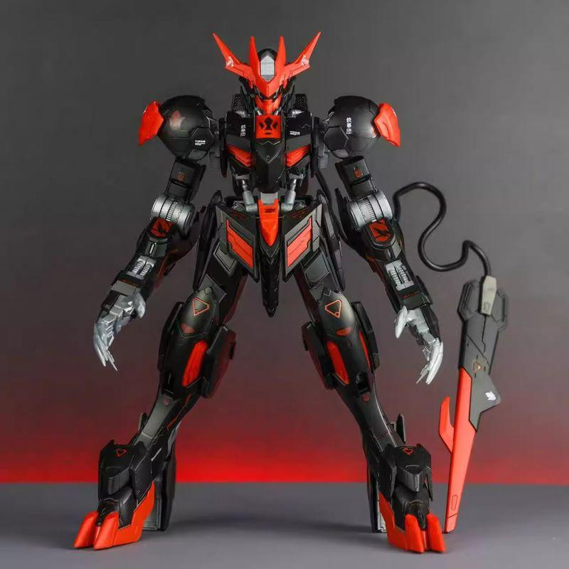 Fashnics Max-Barbatos Schwarzer Wolf König Kaiser Form Bausatz Actionfigur Plastikmodell Spielzeug 14+y - Bild 2