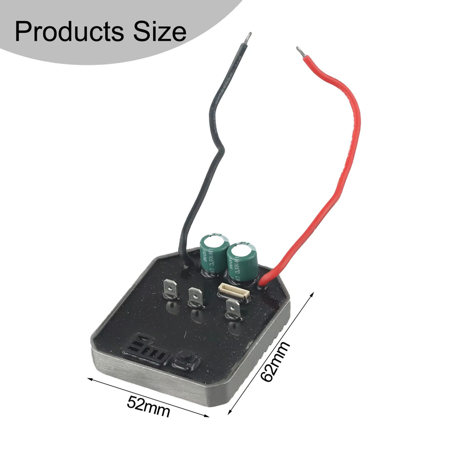 DAZZLEEX Elektrisches Control Board für bürstenlose Lithium-Winkelgrinder - Bild 2