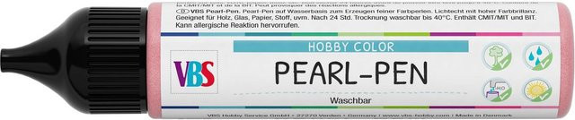 VBS Pearl-Pen in Rot mit 28 ml - Bild 1