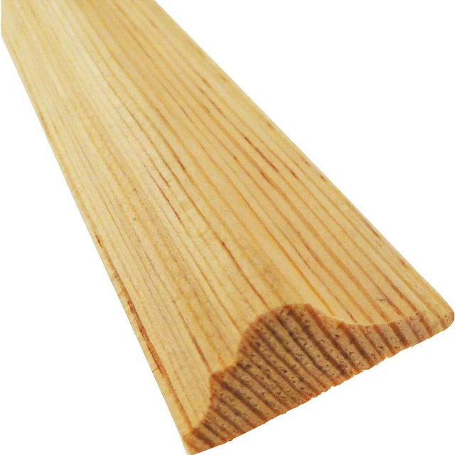 Döllken Profilleiste aus Kiefer Massivholz, Farbe Braun, B/H/L: 28 x 13 x 900 mm - Bild 1