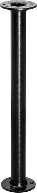 Wagner Möbelbein Industrial Pipe aus Stahl in Schwarz Matt, Höhe: 40 cm, Durchmesser: 32,5 mm - Bild 1