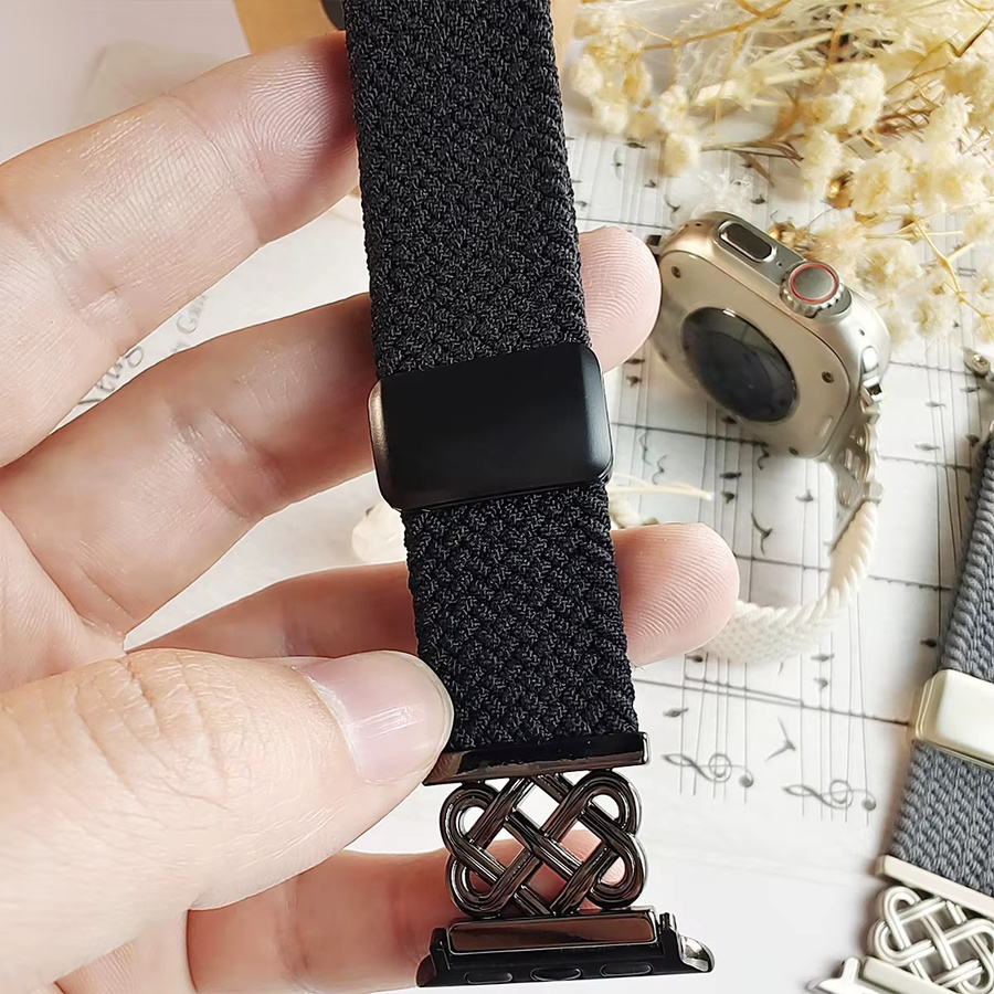 CAOWTAN Uhrenarmband Nylon, Magnetisch, Unisex - Bild 4