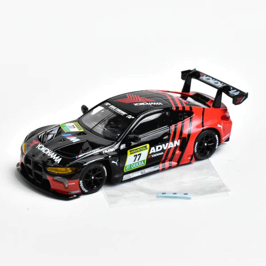 TSM MODEL Souvenir M4 GT3, Druckguss-Modellauto, 1:64, Schwarz, Metall - Bild 3