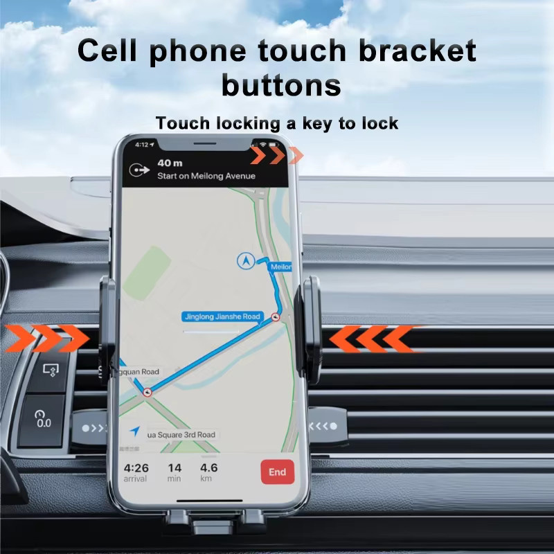 BLALION Autotelefonhalter Armaturenbretthalterung mit 360 Grad Drehung und Schwerkraft-Smartphone-Halterung inklusive Verlängerungsstange und GPS-Unterstützung - Bild 5