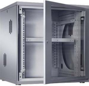 Rittal FlatBox Wandschrank mit Sichttür in Grau, B: 60 cm, T: 40 cm, H: 49,2 cm - Bild 2