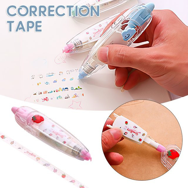 Kawaii Washi Tape mit Cartoon- und Blumenmotiven für Notebooks und Tagebücher, Mehrfarbig - Bild 1