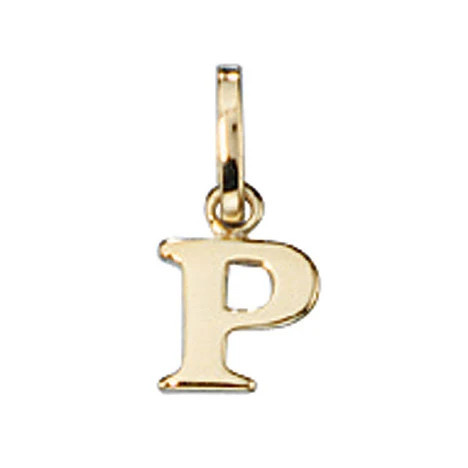 Colfem Anhänger Buchstabe P, 333 Gelbgold, Unisex - Bild 1