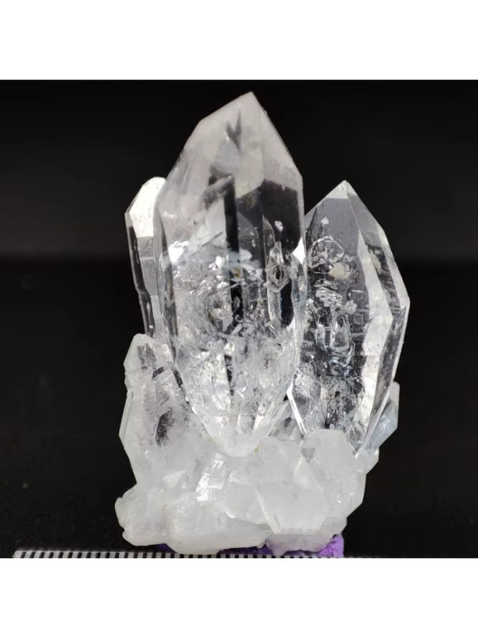 CrystalHola Ananas-Quarz-Cluster aus transparentem Klarquarz als dekorativer Bastelstein für dein Zuhause oder Büro - Bild 6