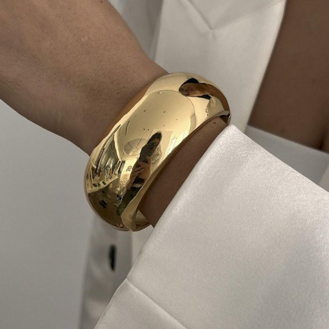 YIRAN Armreif, Gold, Vintage, Unisex - Bild 1