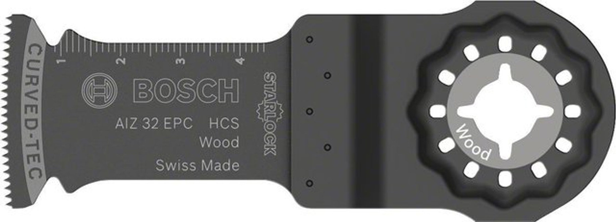 Bosch AIZ 32 EPC Wood HCS Tauchsägeblatt-Set für Holz, 10 Stück, Durchmesser: 32 mm, Breite: 50 mm - Bild 2