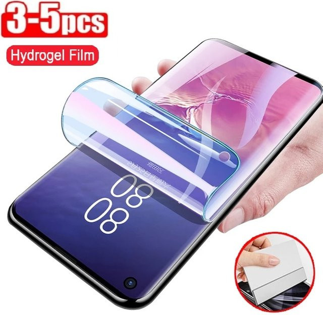 3-5 Stück Hydrogel Displayschutzfolien für Samsung Galaxy A-Serie, transparent - Bild 1