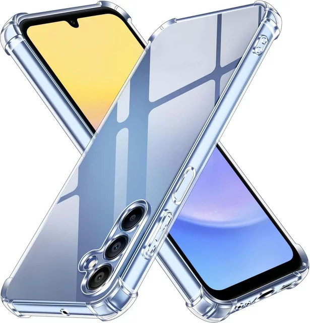 Transparentes Luxus Schutzcase für Samsung Galaxy A-Serie (A03, A04, A05s, A13, A14, A15, A24, A25, A33, A34, A35, A53, A54, A55, A73) - Bild 1
