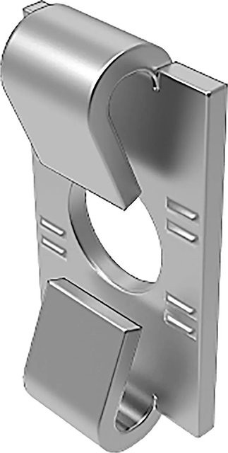 Fath Schraubenverbinder Item System dome mit Linsenkopfschraube aus Stahl verzinkt, Farbe: Silber, 10 Stück - Bild 1