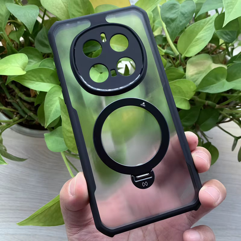 Xundd Schutzhülle für Honor Magic 7 Pro mit Magnetfunktion, Lasermuster und Ringständer, Multicolor - Bild 2