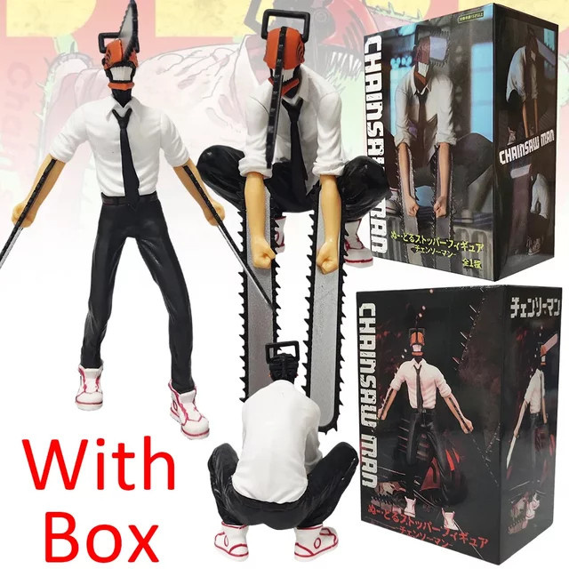 Bandai Chainsaw Man Denji Actionfiguren, 2-teiliges Set, Kunststoff - Bild 1