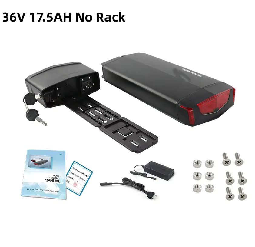UNITPACKPOWER Li-Ion Gepäckträger-E-Bike-Akku in Schwarz mit 36V 21Ah - Bild 8