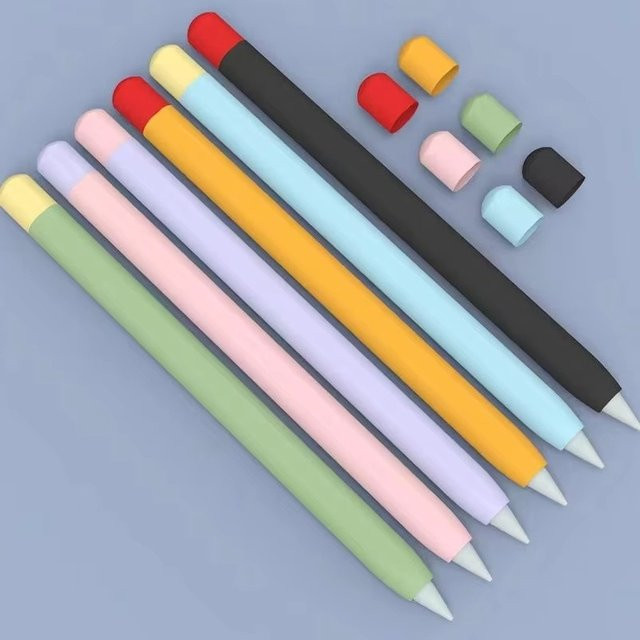 Rutschfeste Silikon-Schutzhülle für Apple Pencil der 1. und 2. Generation - Bild 1