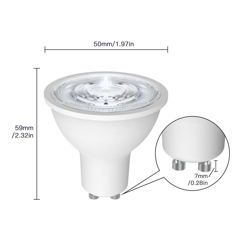 Tuya ZigBee GU10 Smart LED-Lampe RGBW, 4,7 W, dimmbar, Weiß und Multicolour, Smart Life App-Steuerung, kompatibel mit Alexa und Google Home - Bild 5
