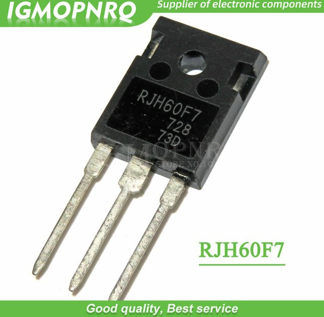 5 Stück RJH60F7DPQ TO-247 RJH60F7 TO-3P Leistungstransistor 600V 50A in Schwarz - Bild 1