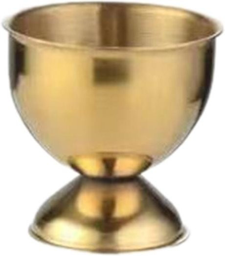 Elegante Eierbecher aus Edelstahl von Dongyah in Gold - Bild 1