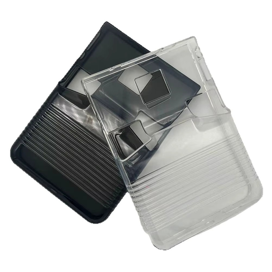 Anbernic Transparente TPU-Schutzhülle für RG477V und RG470V Retro-Handheld-Spielkonsolen, rutschfest und sturzsicher - Bild 3