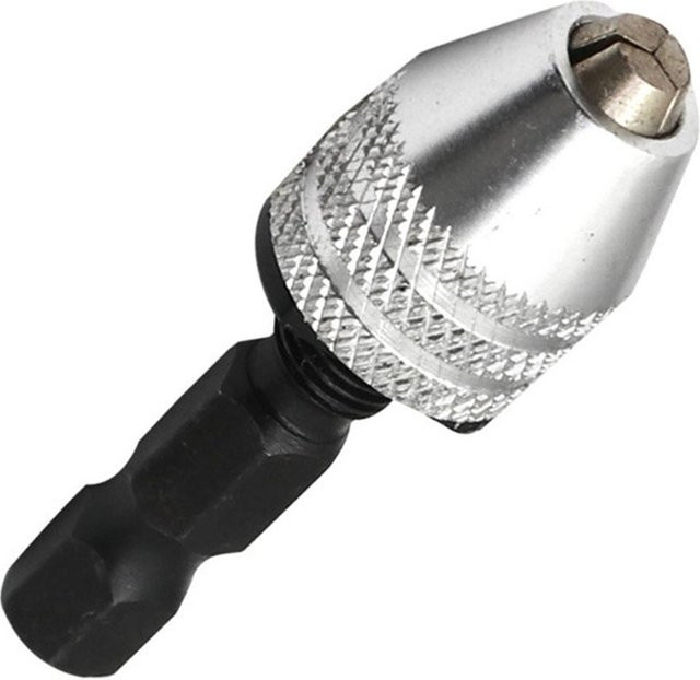 VIBRATITE Schnellspannbohrfutter-Konverter mit 1/4 Zoll Sechskantschaft für elektrische Bohrer, Spannzangen-Adapter, 0,3-3,4 mm - Bild 1