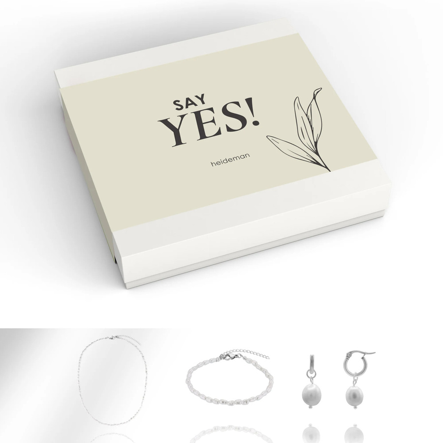 Heideman Geschenkbox Perle, Silber, Unisex - Bild 1