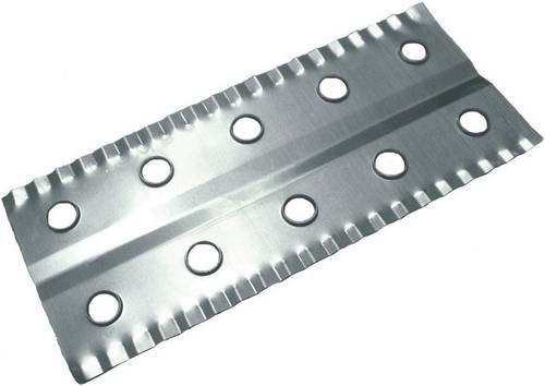 QuickCool Kühllamelle in Silber, L x B x H: 130 x 55 x 0,3 mm, Bohrungs-Ø: 6 mm, QV-FI-130-10-6 - Bild 1