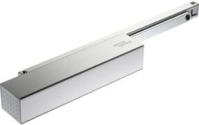 Dorma Gleitschienentürschließer TS 93 in Weiß und Silber, Größe EN 2-5 - Bild 1