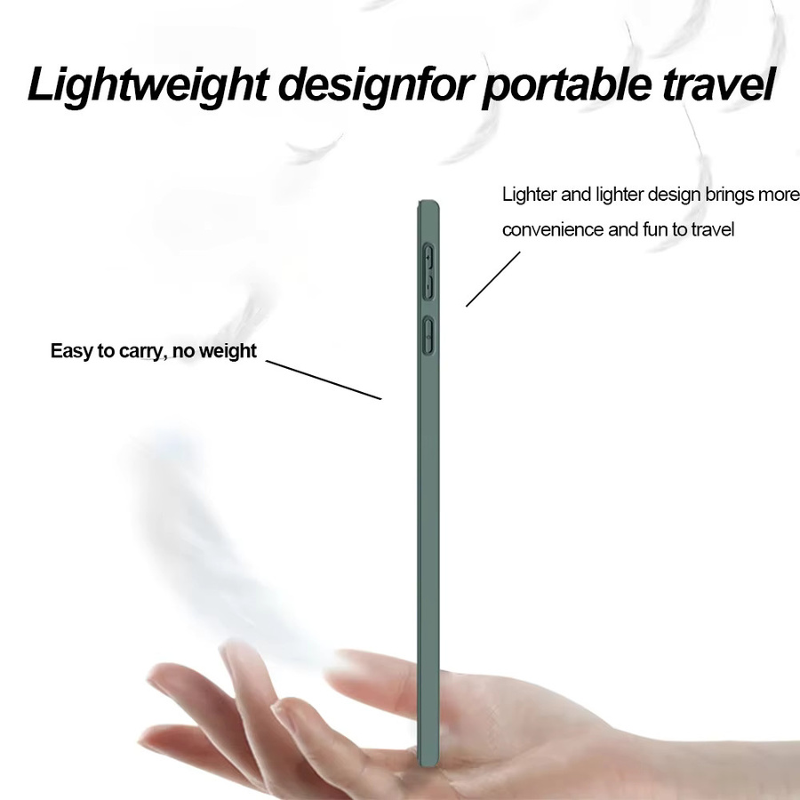 Samsung Galaxy Tab Hülle aus weichem Silikon mit Flip-Standfunktion in Schwarz - Bild 4