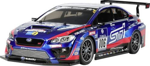 Tamiya TT-02 Subaru WRX STI 1:10 RC Modellauto Elektro Rennwagen mit Allradantrieb (4WD) Bausatz - Bild 1